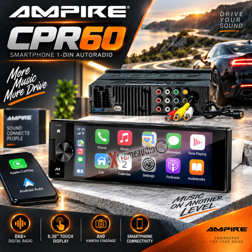 Smartphone ampire cpr60 din - cpr60,