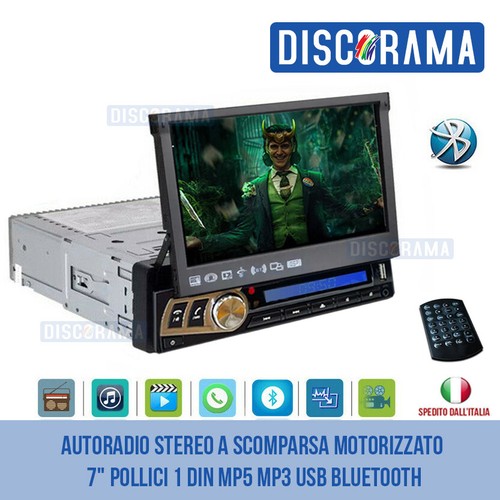 Autoradio stereo scomparsa - a,
