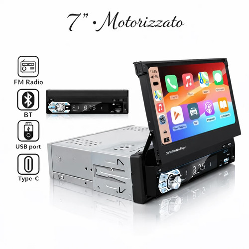 Autoradio stereo scomparsa - stereo,