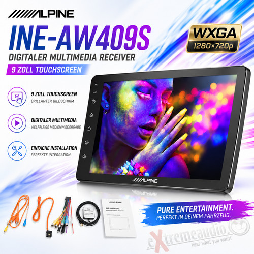 Alpine ine aw409s autoradio - alpine,