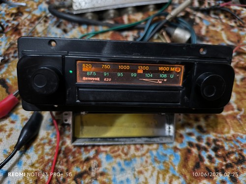 Vintage autoradio marca - autoradio, fm