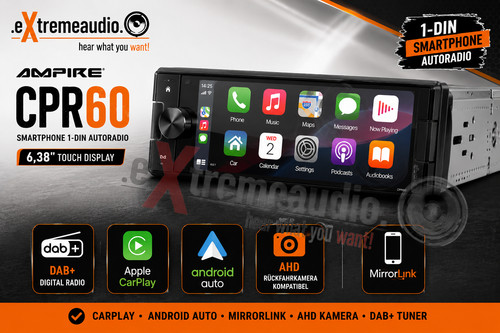 Ampire cpr60 smartphone din - ampire,
