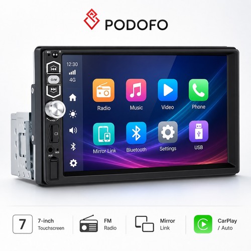 Podofo autoradio 2din - 🚗📱,